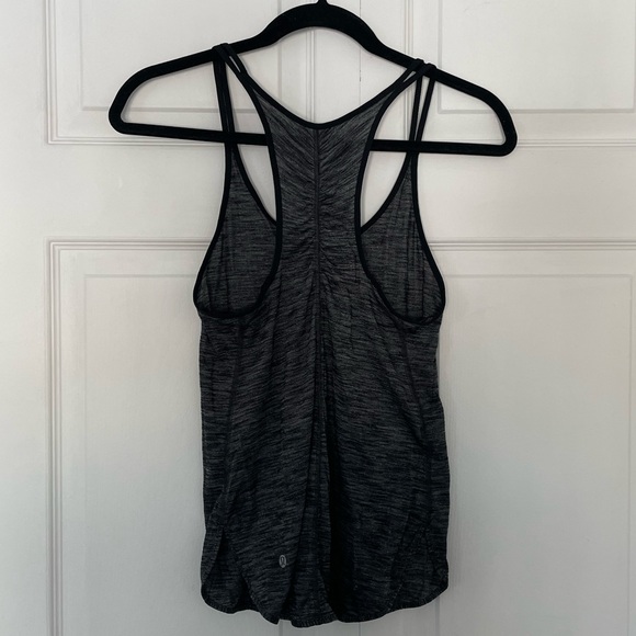 Lululemon Grey Heathered Tank Top - Picture 2 of 3
